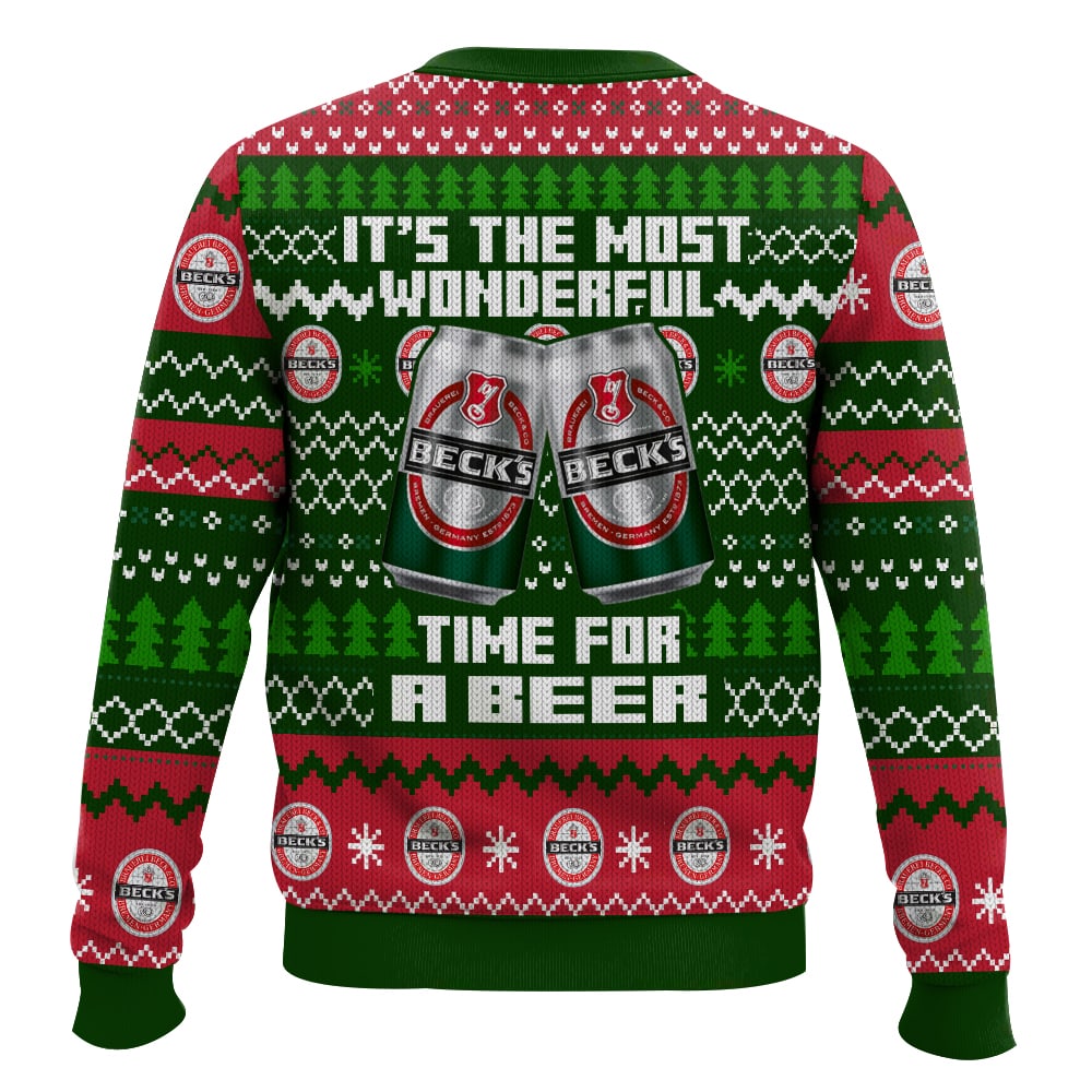 Ugly Christmas Sweater It's The Most Wonderful Time