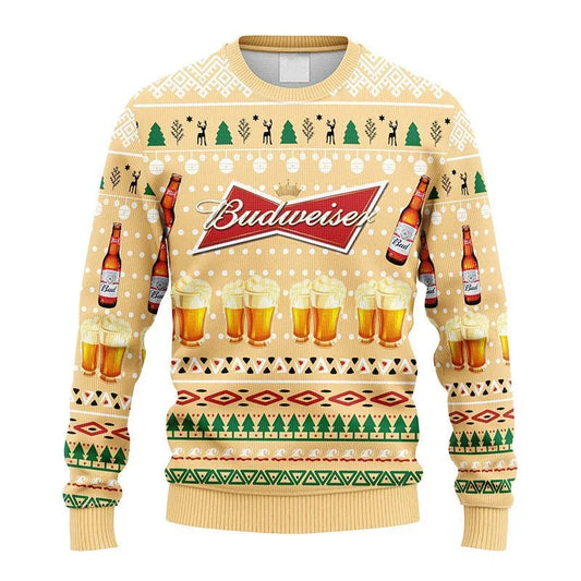 Budweiser Christmas Ugly Sweater