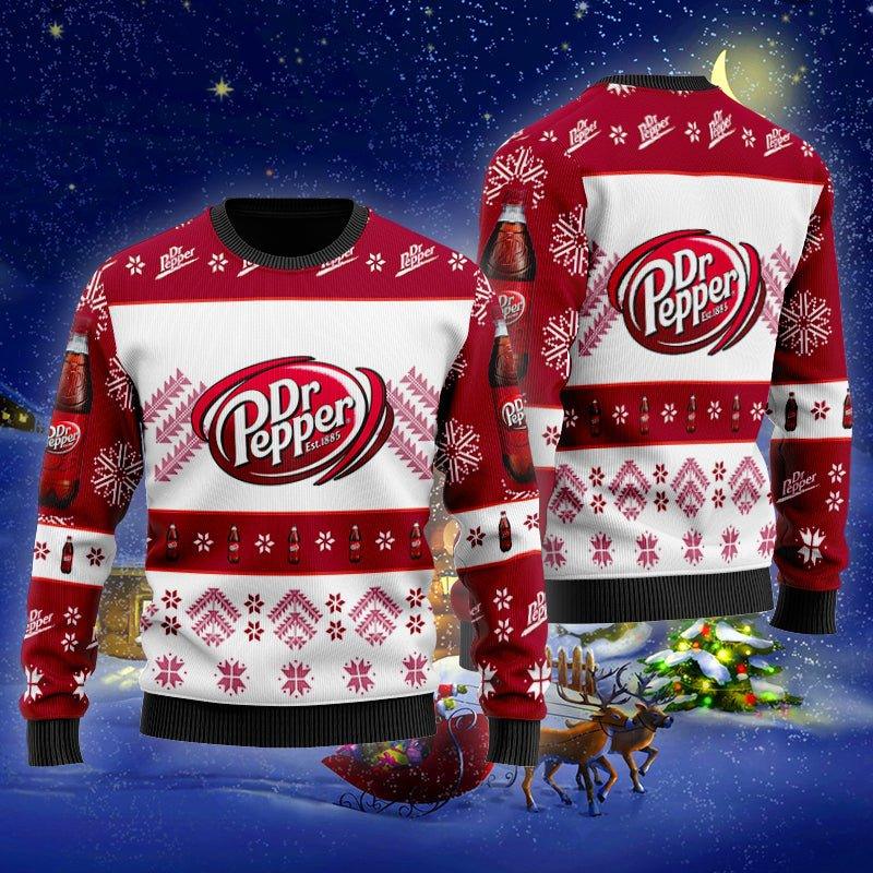 Dr Pepper Xmas Ugly Sweater