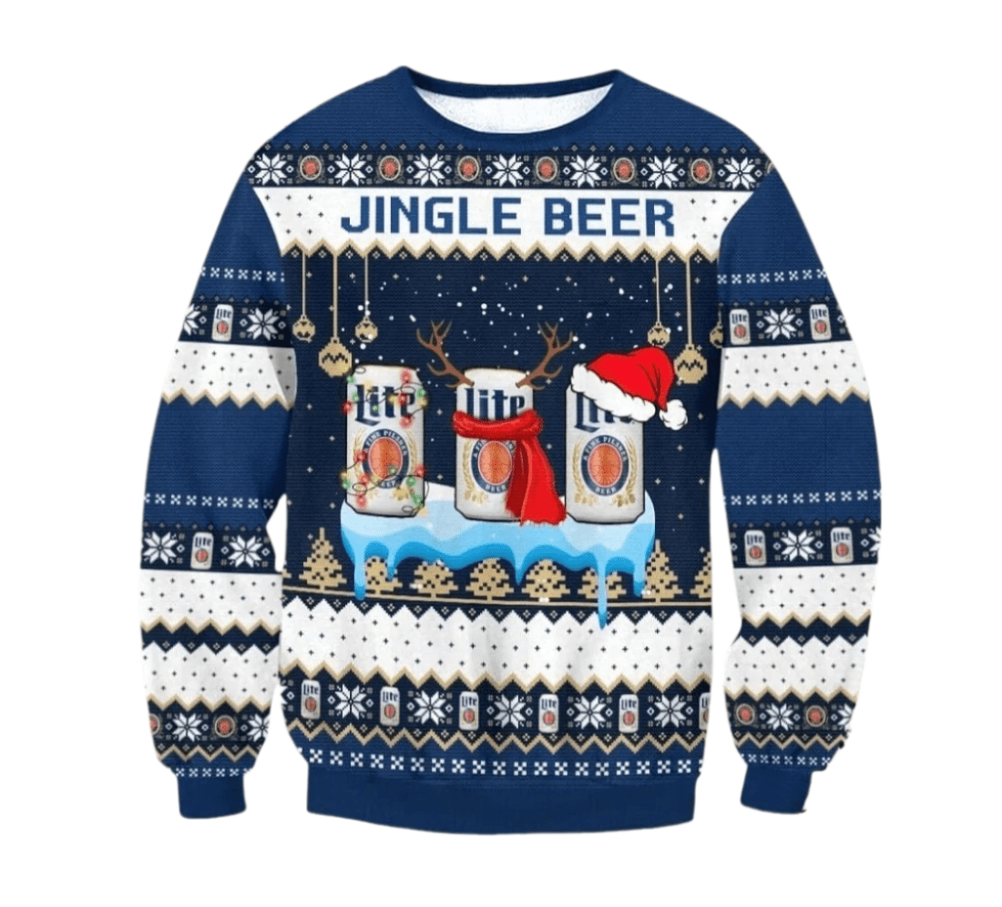 Miller Lite Jingle Beer Sweatshirt