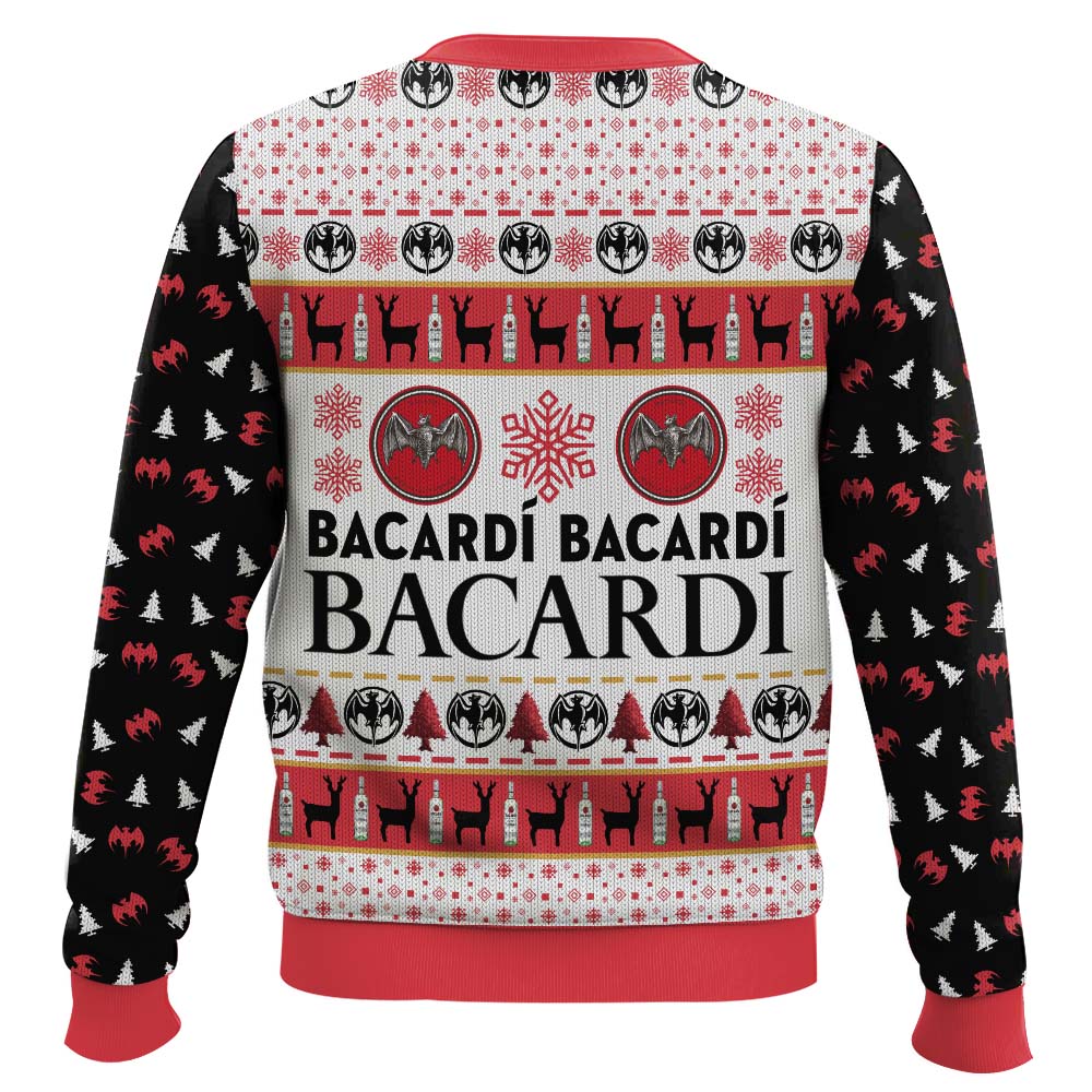 Festive Holiday Sweater with Crown and Text Design