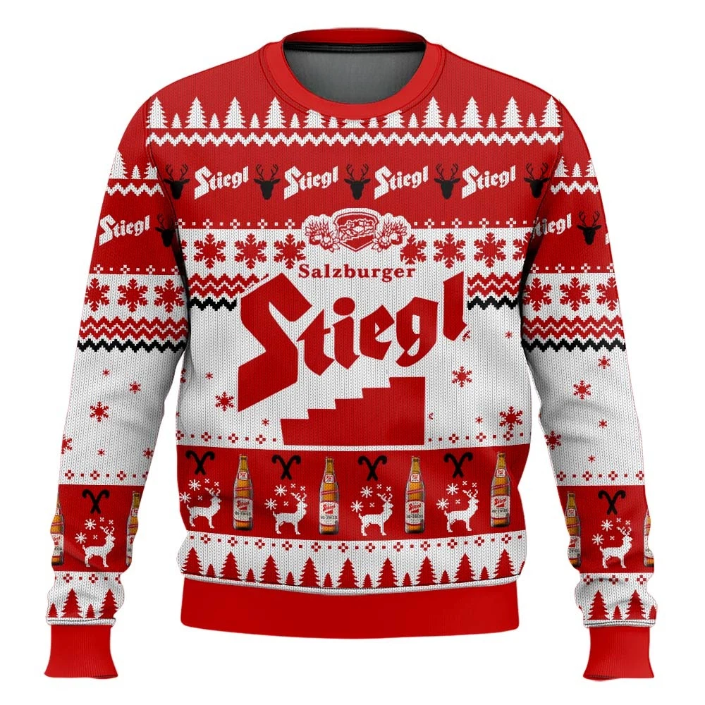 Stiegl Beer Christmas Ugly Sweater
