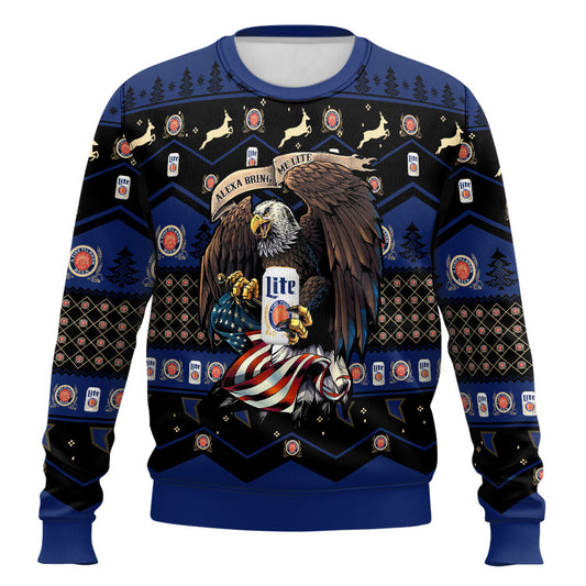 Camping Ugly Christmas Sweater