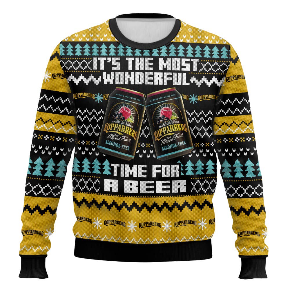 Swedish Cider Ugly Christmas Sweater
