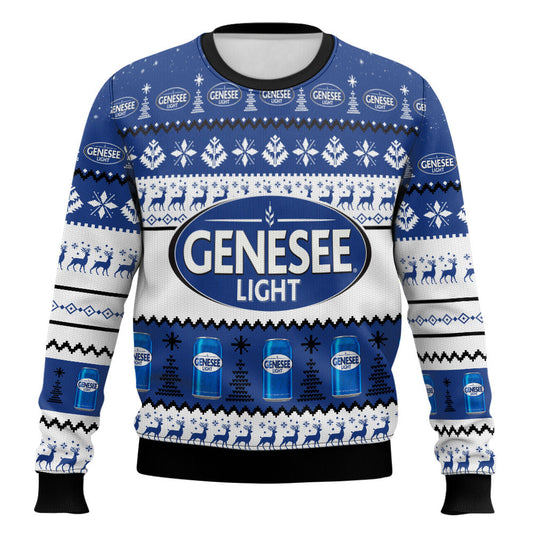 Festive Holiday Sweater with Crown and Text Design