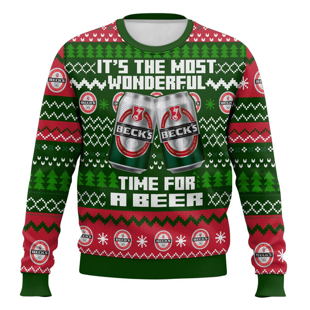 Ugly Christmas Sweater It's The Most Wonderful Time