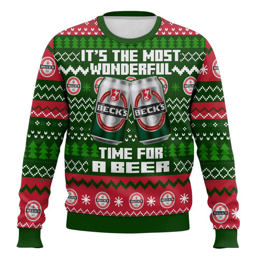 Ugly Christmas Sweater It's The Most Wonderful Time