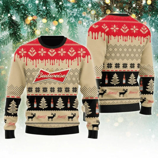 Budweiser Christmas Festival Ugly Sweater