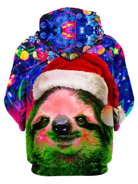 Christmas Sloth Unisex Hoodie