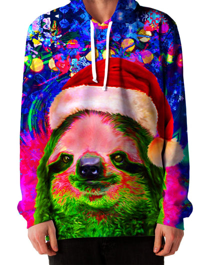 Christmas Sloth Unisex Hoodie
