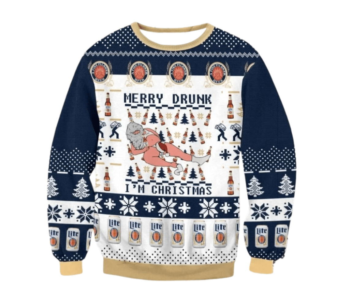 Miller Lite Merry Drunk Sweatshirt