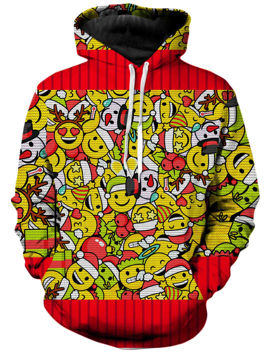 Emoji Christmas Unisex Hoodie