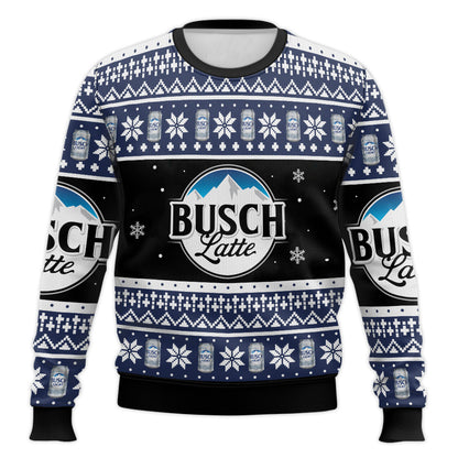 Ugly Christmas Sweatshirt Crew Neck Pullover Beer Sweater