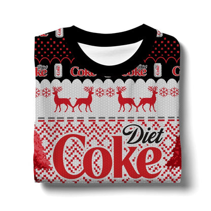 Happy Sparkling Water Ugly Christmas Sweater