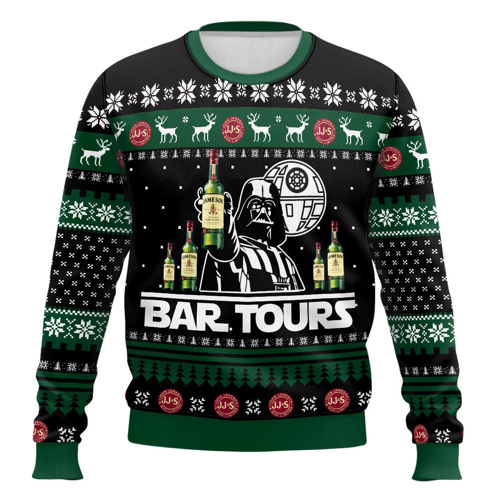 Bar Tours Ugly Christmas Sweater