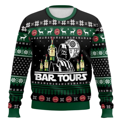 Bar Tours Ugly Christmas Sweater
