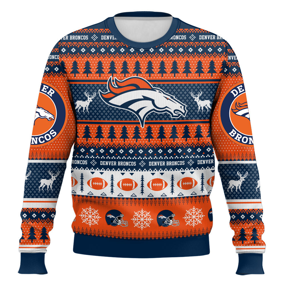 Festive Holiday Sweater with Crown and Text Design