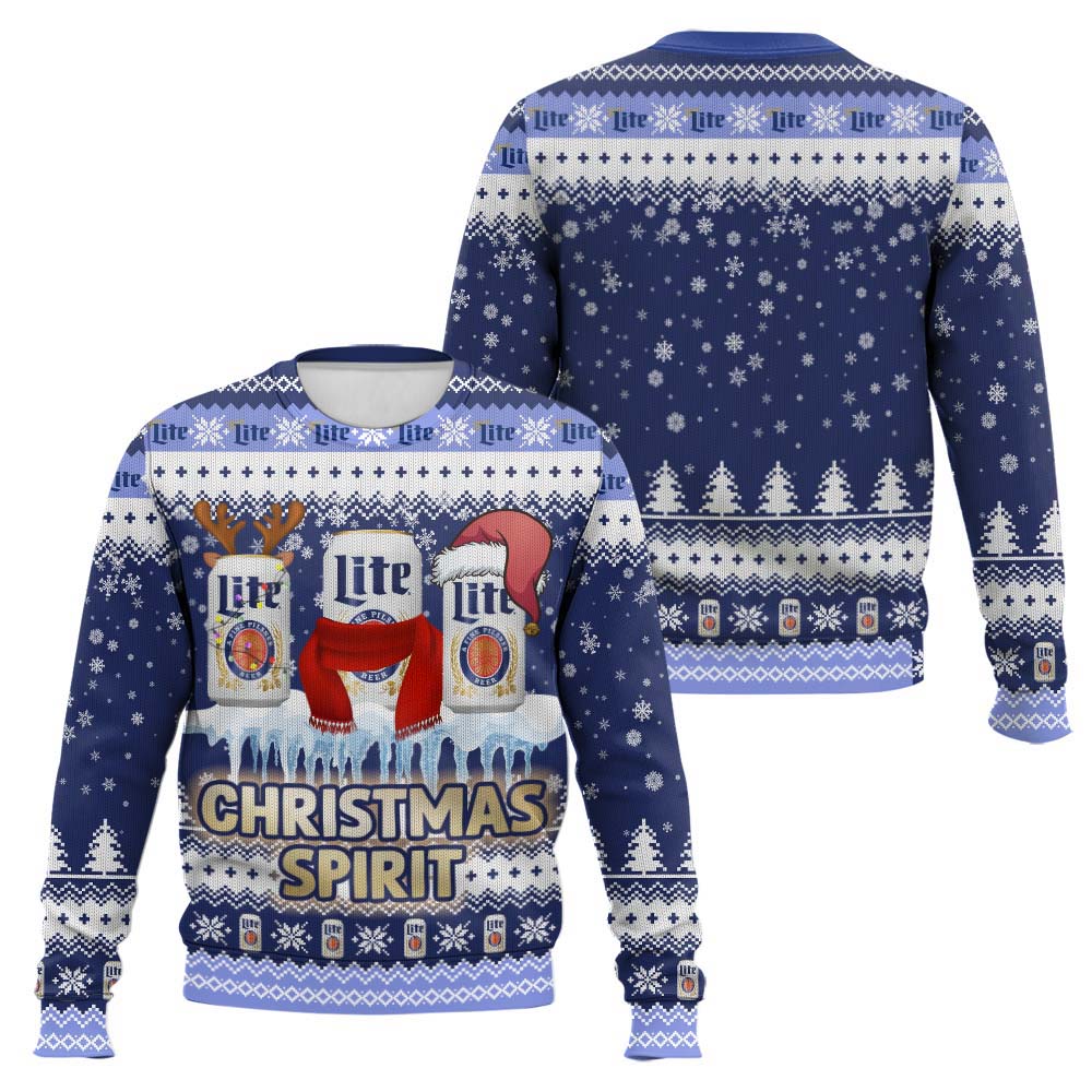 Christmas Spirit Ugly Christmas Sweater