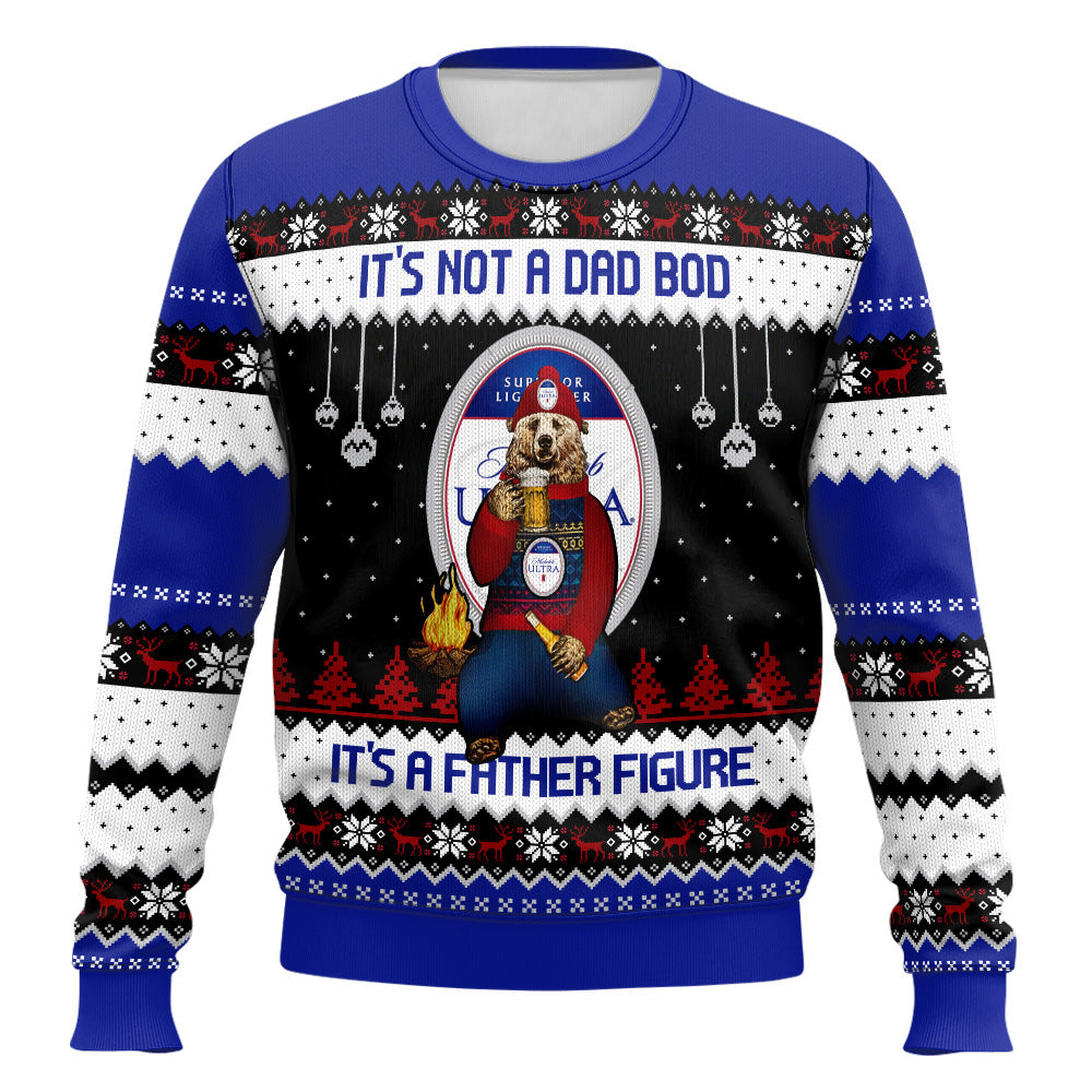 It's Not The Dad Bod, It's The Father Figure Ugly Christmas Sweater