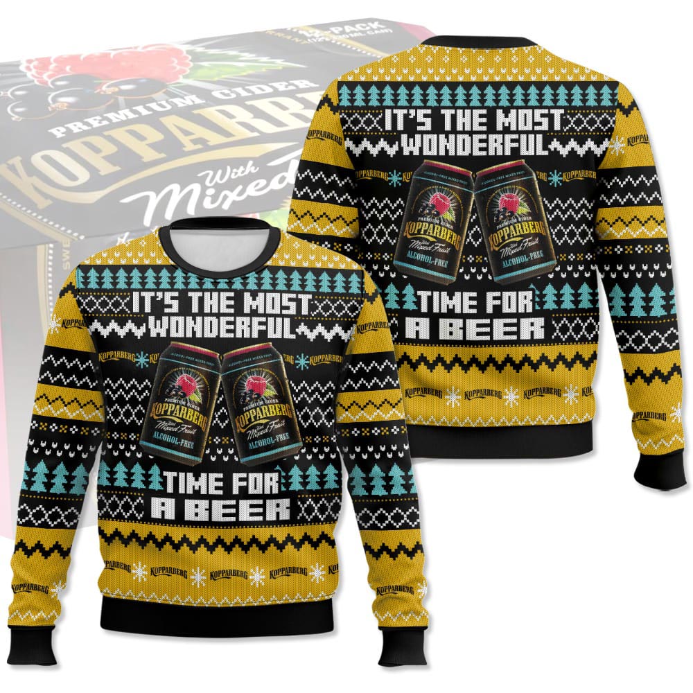 Swedish Cider Ugly Christmas Sweater