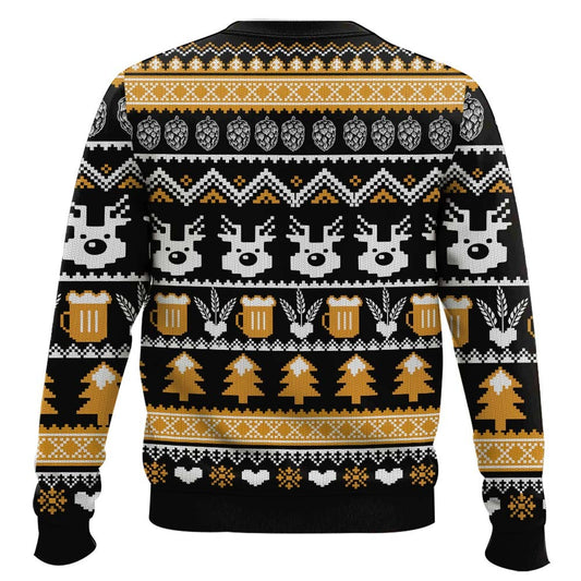 Wonderful Time for a Beer Christmas Ugly Sweater